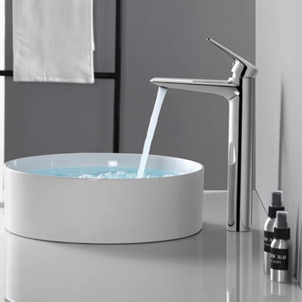 Vòi lavabo cao mạ PVD chrome cao cấp T2212CFL10H