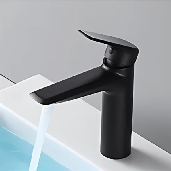 Vòi rửa mặt thấp màu đen T2212CFL11S